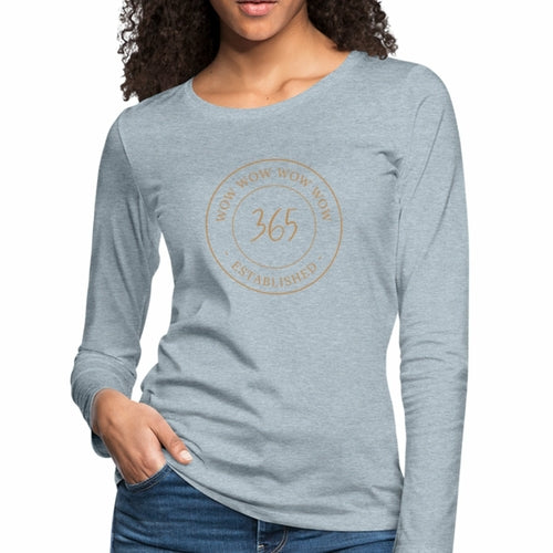Womens Graphic Tee - Wow 356 Established Long Sleeve T-shirt